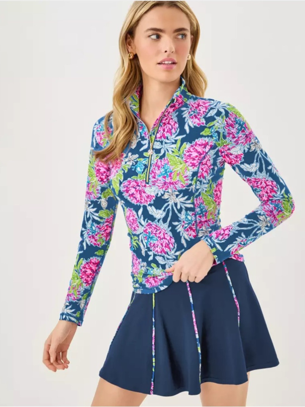 Lilly Pulitzer Justine half zip Pullover size Small NWT